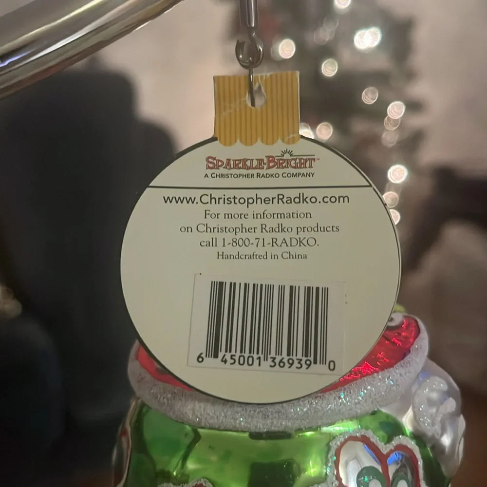 Santa Ornament with darling face! 🎅🏼 - Picture 5 of 7